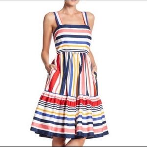 NWT Vince Camuto Striped Dress